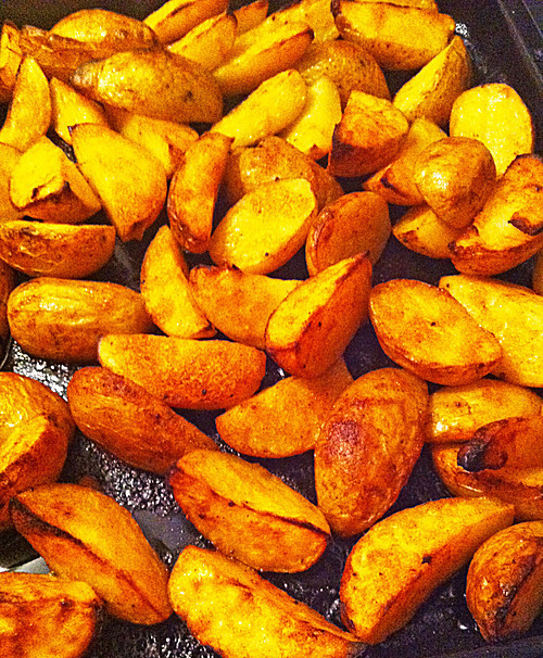 Rezept: Kartoffelecken (Potato Wedges)