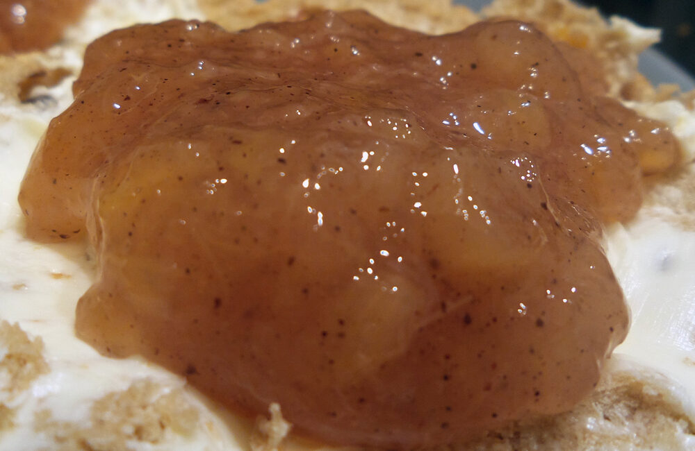 Rezept vegane Rhabarber Marmelade