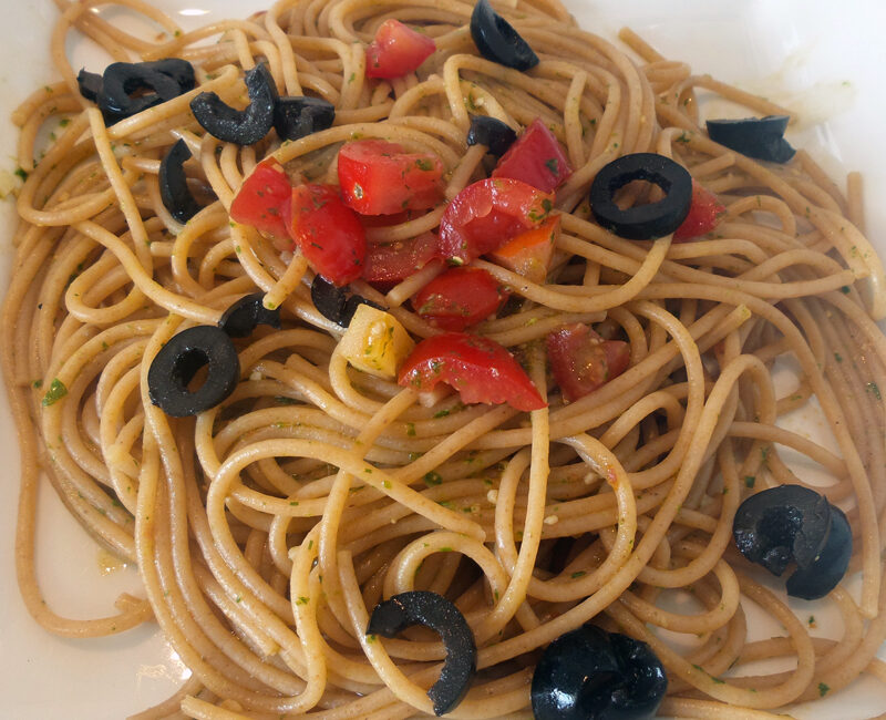 Veganes Pesto Petersilie Rucola