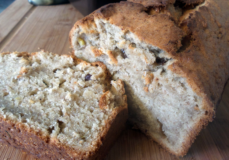 Rezept mit Video: Veganes Bananenbrot | Backen ohne Soja