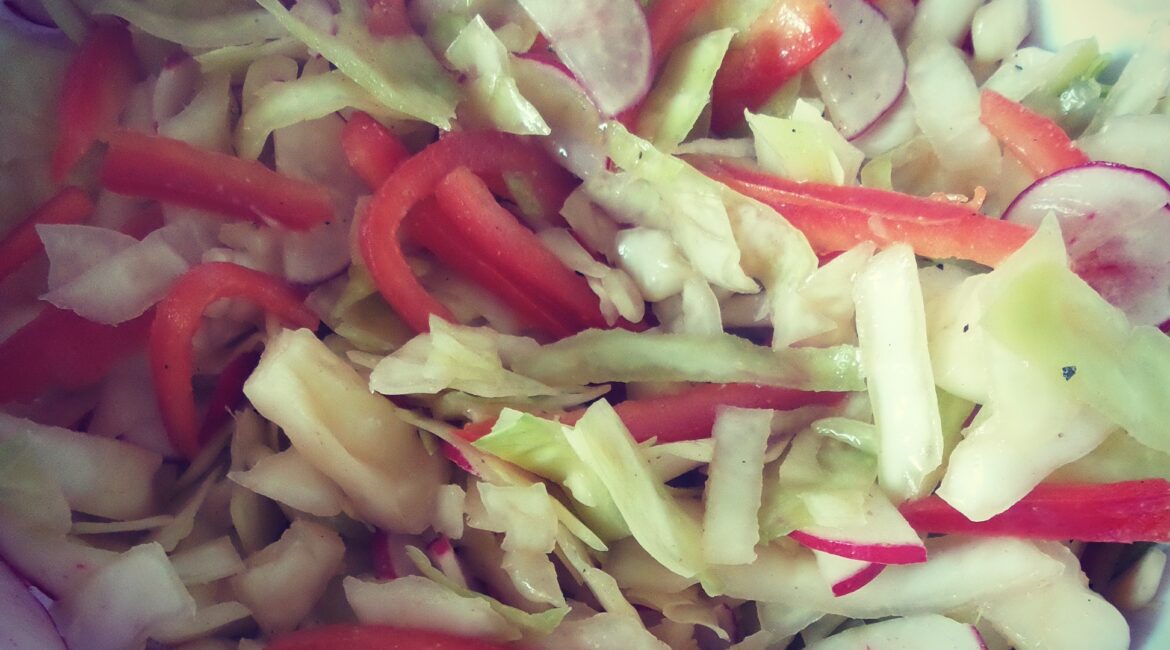 Rezept Krautsalat Coleslaw Vegan