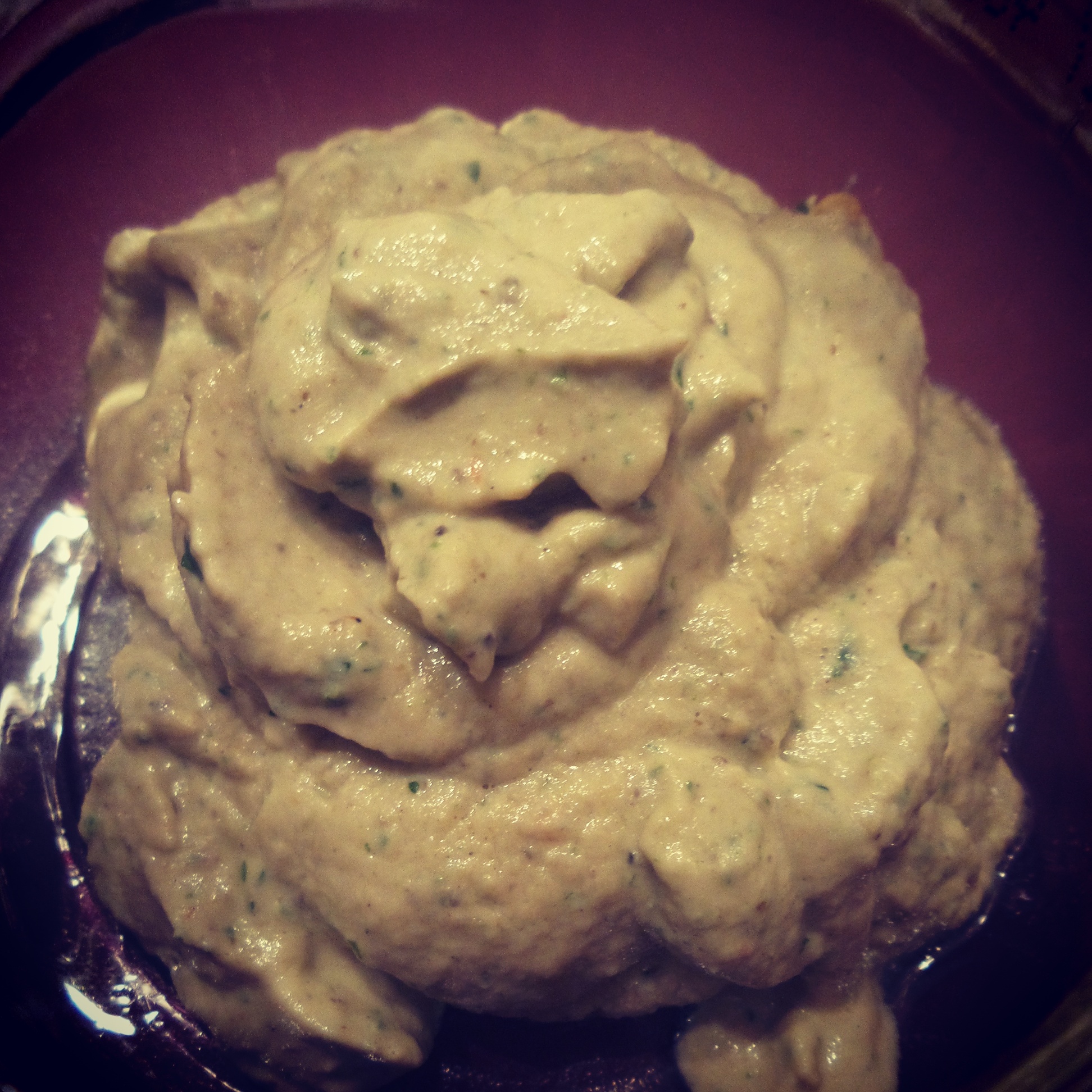 Rezept mit Video: Baba Ganoush | Vegane Auberginen-Creme / Dip