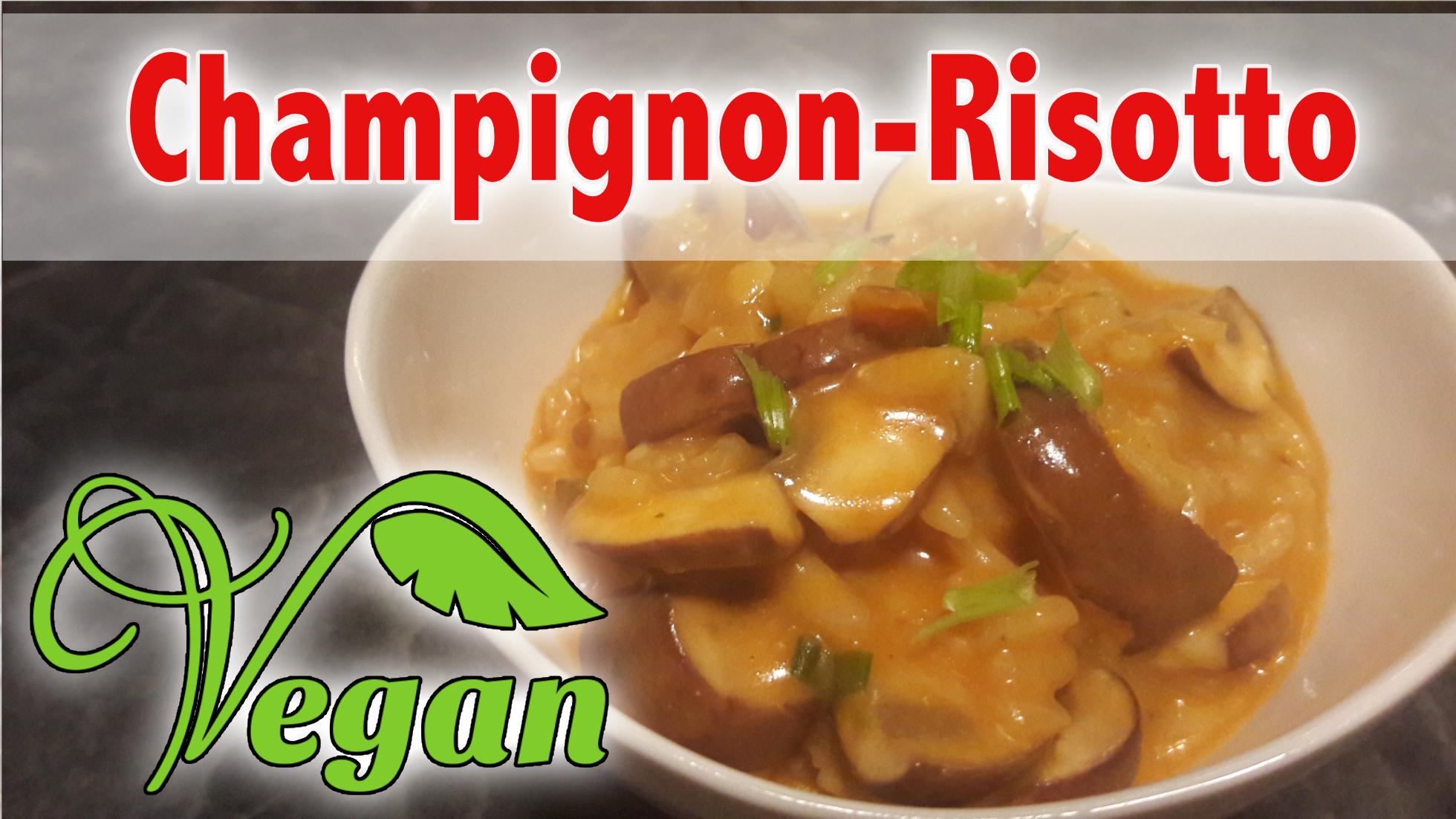 Rezept: Veganes Champignon-Risotto mit Weißwein