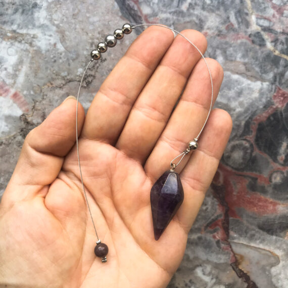 Handmade Pendel Amethyst