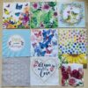 Servietten Set Decoupage
